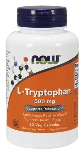 L-Tryptophan 500 mg Veg Capsules - The Daily Apple
