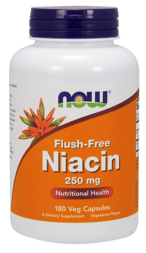 Flush-Free Niacin 250 mg Veg Capsules - The Daily Apple