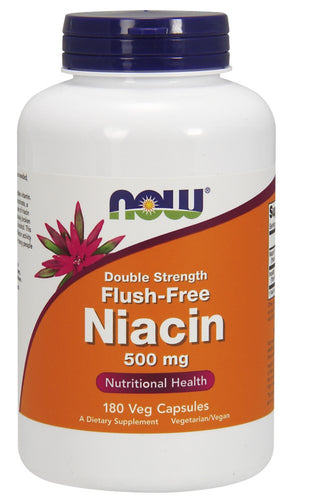 Flush-Free Niacin 500 mg Veg Capsules - The Daily Apple
