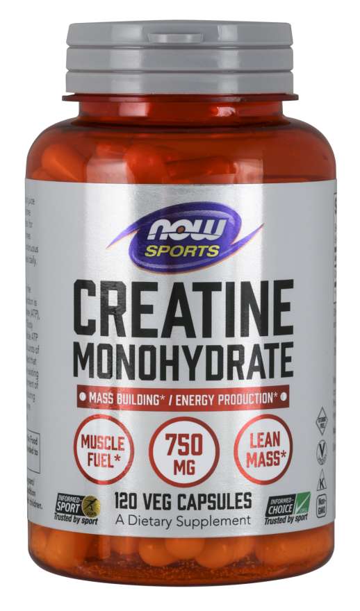 Creatine Monohydrate 750 mg Capsules