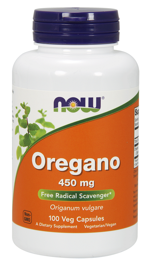 Oregano 450 mg Veg Capsules - The Daily Apple